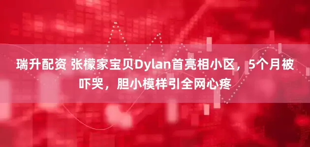 瑞升配资 张檬家宝贝Dylan首亮相小区，5个月被吓哭，胆小模样引全网心疼